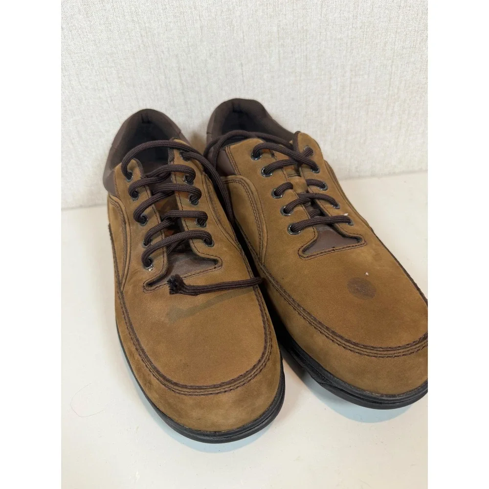 Rockport Eureka Walking Shoes‎ Mens 13W Sneaker Lace Up Leather Brown K71202